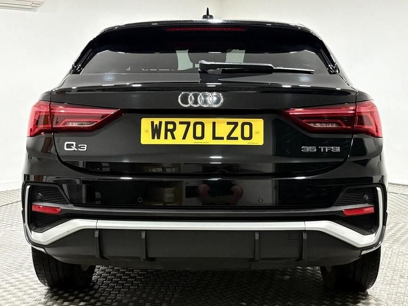 Used Audi Q3 Sportback S-Line 150 HP (110 kW) 2020 Black SUV