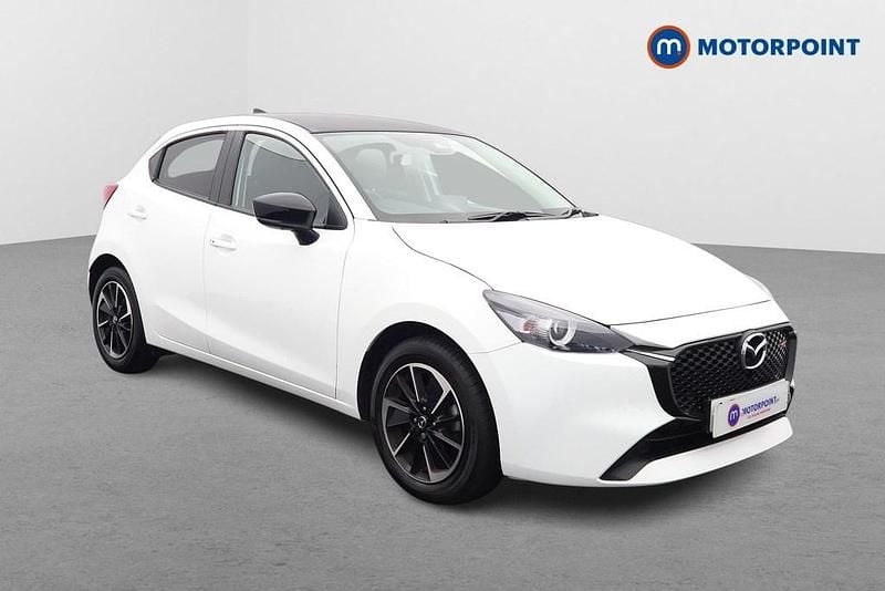 White Used 2024 Mazda 2 Homura-Aka Hatchback | £17,599 (Fair price) - Image 1/4