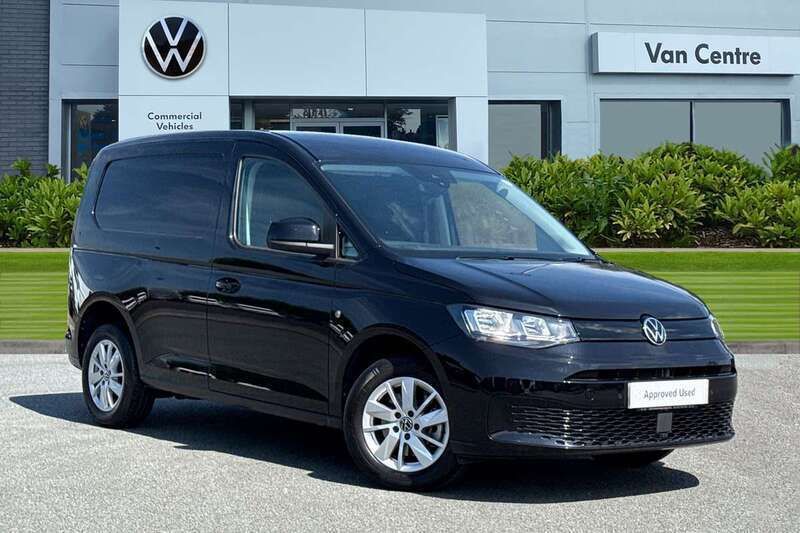 Black Used 2024 VW Caddy Pro MPV | £28,189 (A bit pricey) - Image 1/4