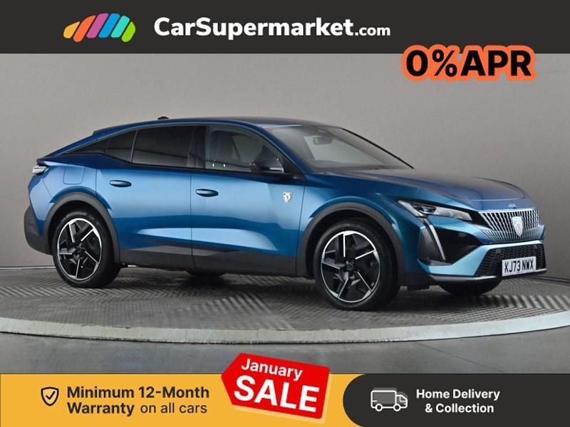 Blue Used 2024 Peugeot 408 GTi Hatchback | £28,197 - Image 1/3