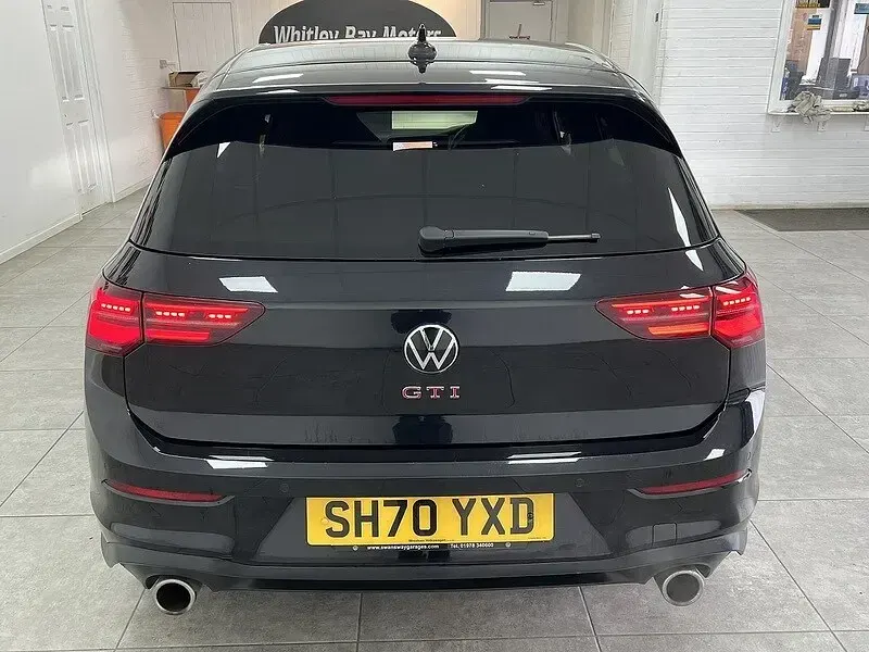 Used VW Golf VII GTI 2021 Black Hatchback