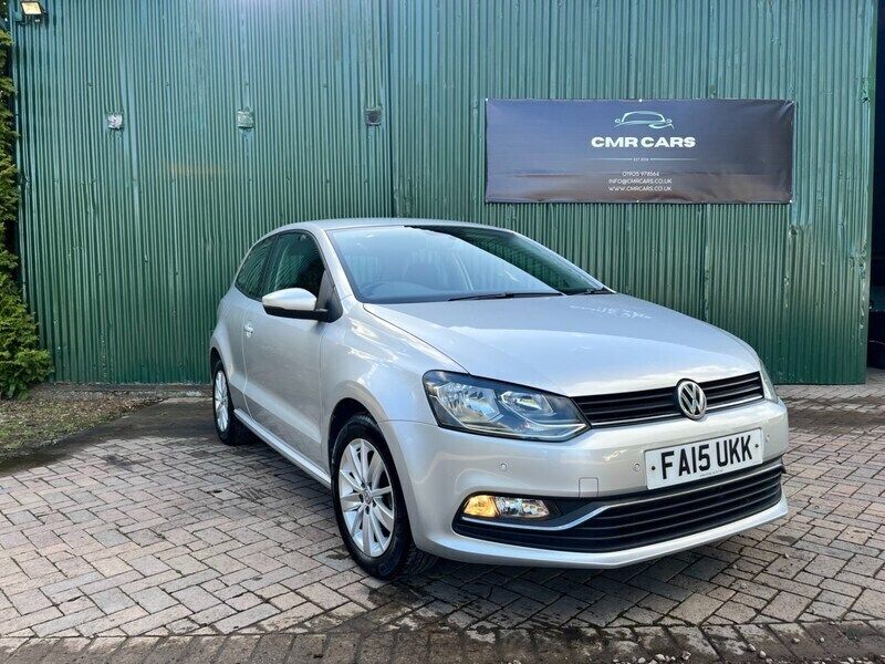 Silver Used 2015 VW Polo SE Hatchback | £7,395 (Fair price) - Image 1/4