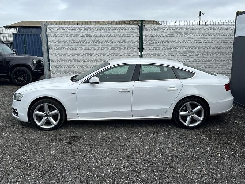 Used Audi A5 S-Line 2010 White Coupe