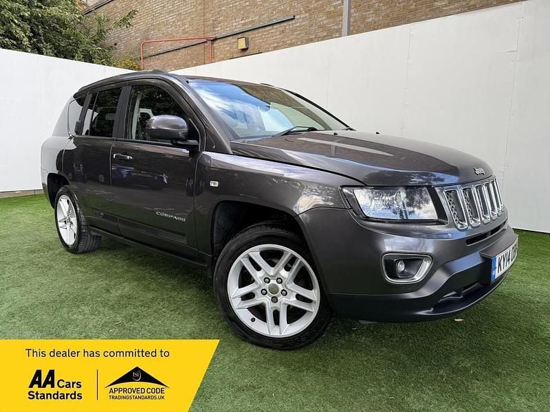 Grey Used 2014 Jeep Compass Limited SUV | £3,295 (Fair price) - Image 1/4