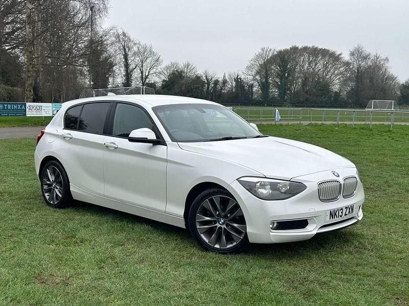 Used BMW 114 Comfort Edition 102 HP (75 kW) 2013 White Hatchback