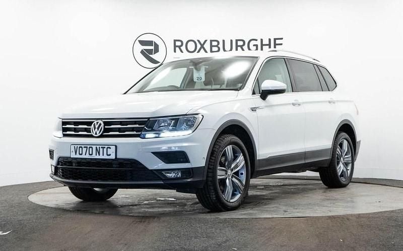 Used VW Tiguan Allspace Match 150 HP (110 kW) 2020 White SUV