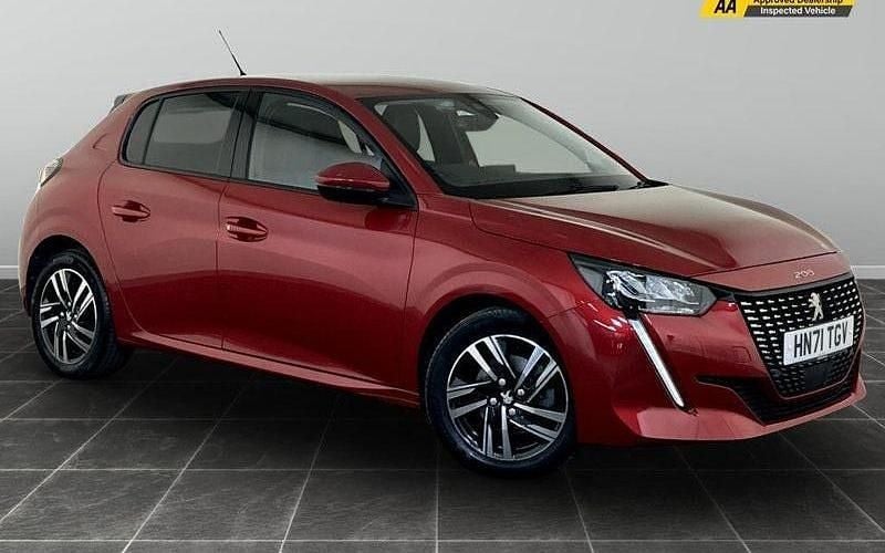 Red Used 2021 Peugeot 208 Allure Premium Hatchback | £10,995 (Good price) - Image 1/2