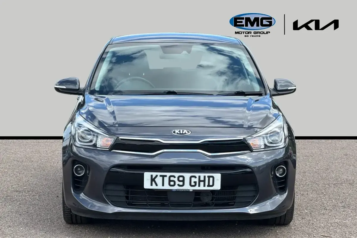 Used Kia Rio 99 HP (72 kW) 2019 Graphite grey Hatchback