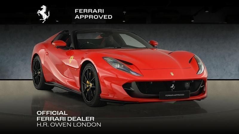 Rosso scuderia Used 2022 Ferrari 812 Cabriolet | £335,000 (Expensive) - Image 1/4