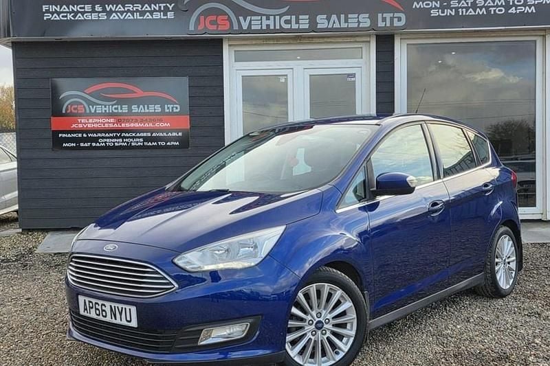 Blue Used 2017 Ford C-MAX Titanium MPV | £5,395 (Fair price) - Image 1/1