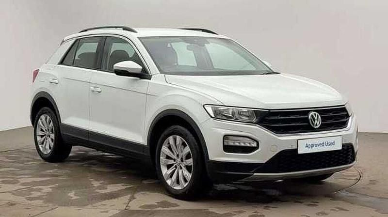 Used VW T-Roc SE 115 HP (84 kW) 2020 Pure white SUV