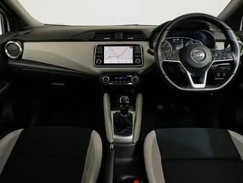 Used Nissan Micra Tekna 92 HP (67 kW) 2023 White Hatchback