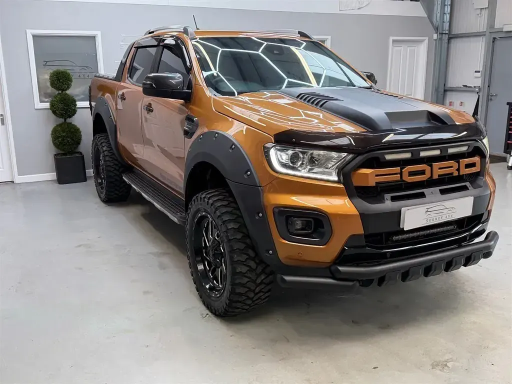 Used Ford Ranger Wildtrack 2019 Orange Pickup