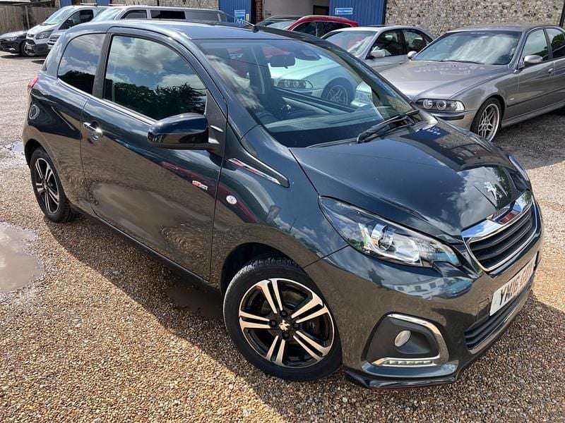 Grey Used 2016 Peugeot 108 GT-line Hatchback | £3,995 (Fair price) - Image 1/3