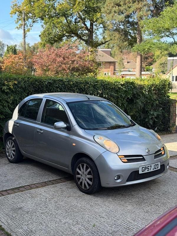 Silver Used 2007 Nissan Micra Hatchback | £1,950 (Super price) - Image 1/4