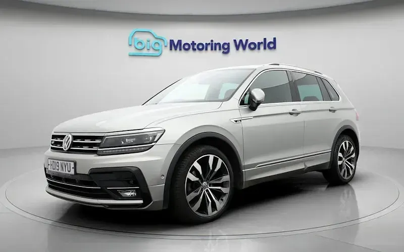 Used VW Tiguan R-line 150 HP (110 kW) 2019 Silver SUV