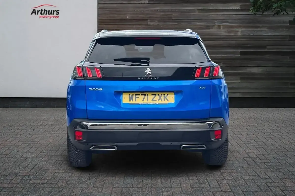 Used Peugeot 3008 GT 131 HP (96 kW) 2021 Blue SUV