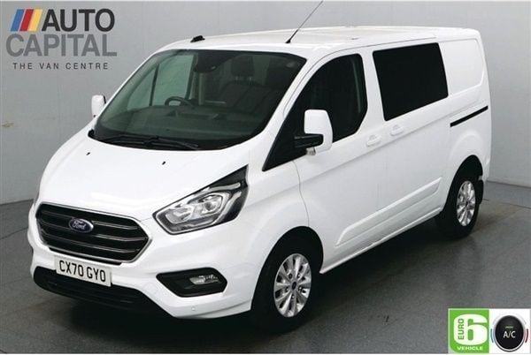 White Used 2020 Ford Transit Custom Limited Estate | £24,468 (Fair price) - Image 1/4