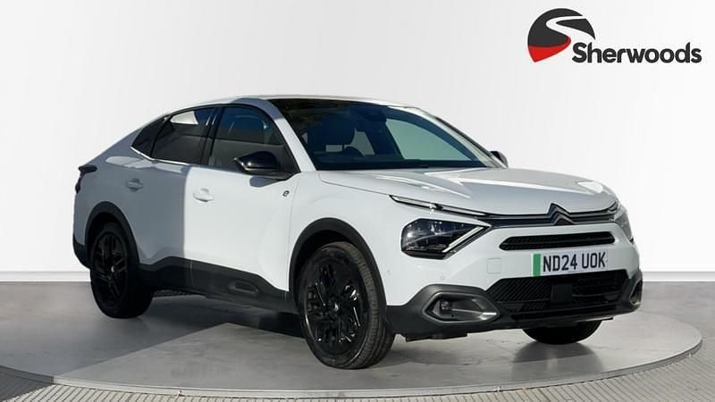 White Used 2024 Citroën e-C4 Sedan | £15,298 (Fair price) - Image 1/4
