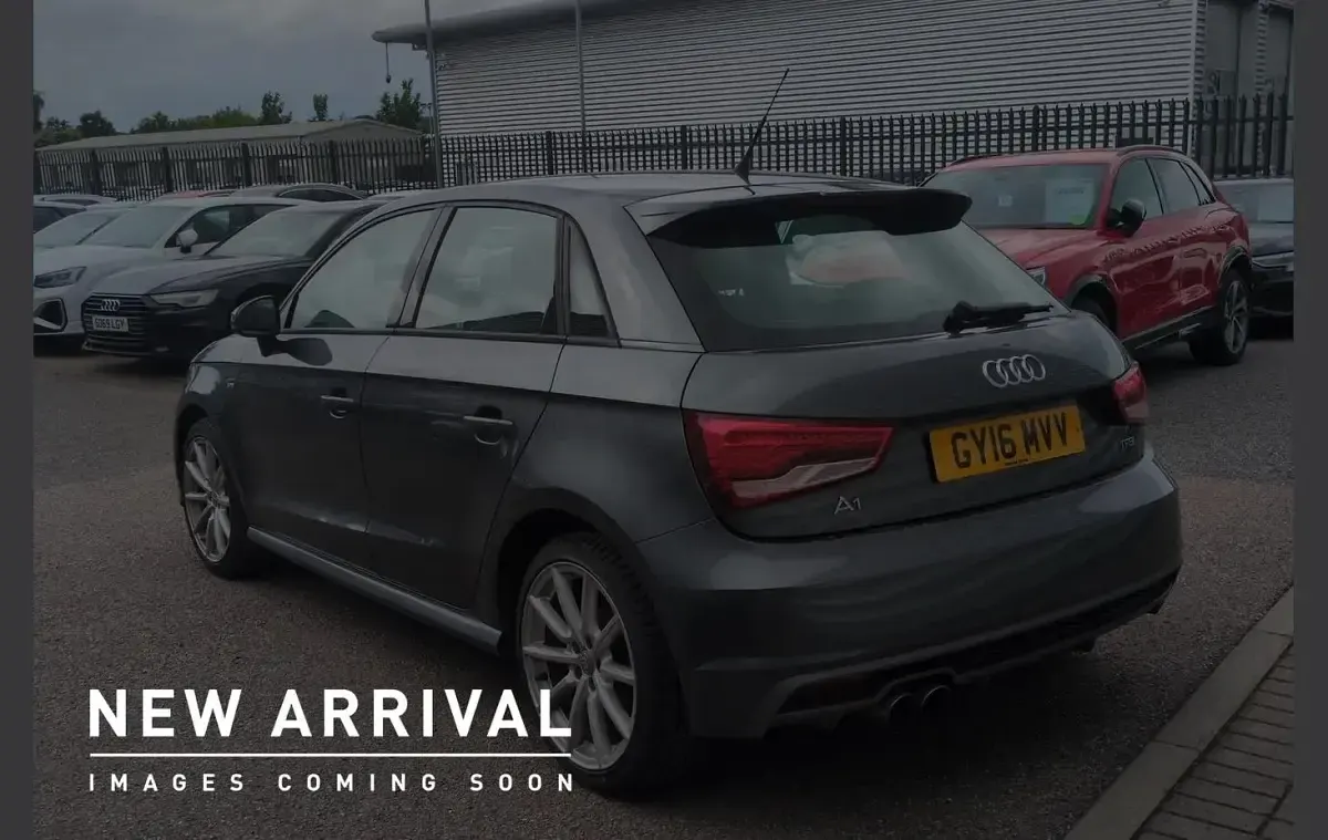 Used Audi A1 S-Line 123 HP (90 kW) 2016 Grey Hatchback