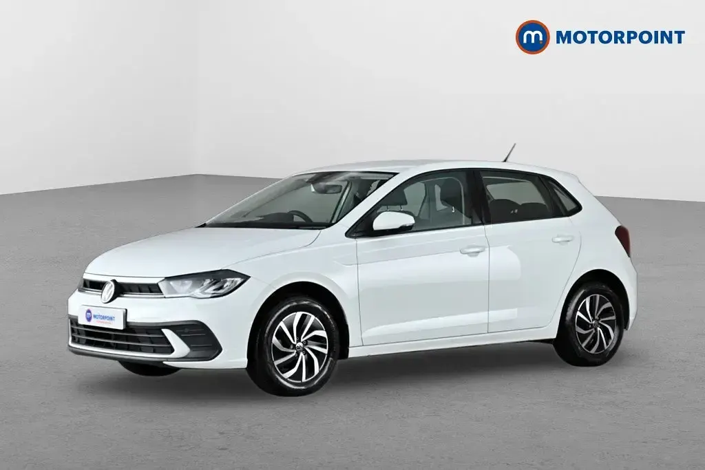 Begagnad VW Polo Life 2024 Vit Halvkombi