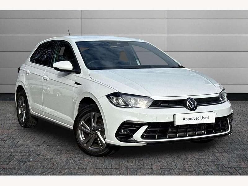 White Used 2025 VW Polo R-line Hatchback | £22,250 (A bit pricey) - Image 1/3