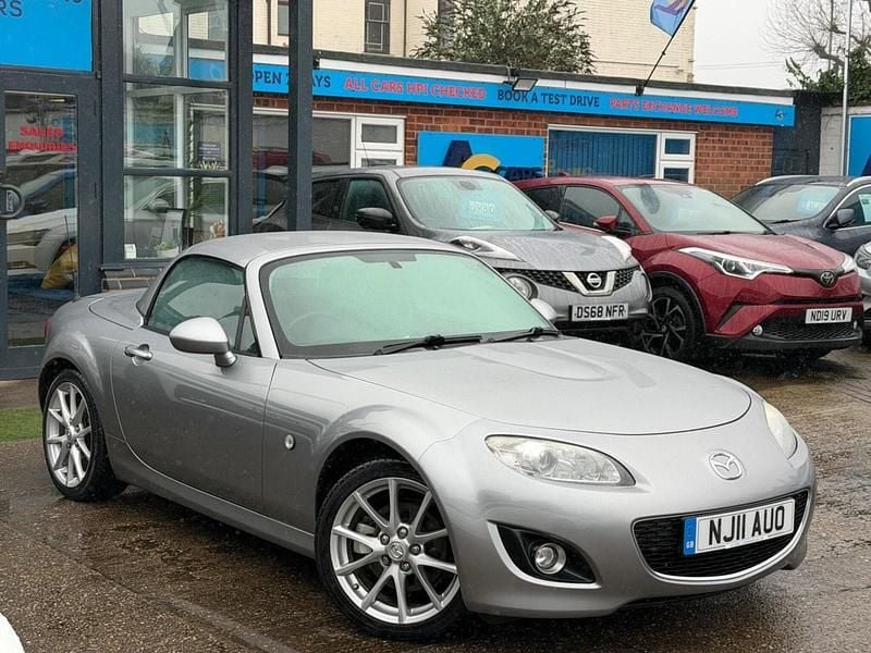 Used Mazda MX5 Inclusive 160 HP (117 kW) 2011 Silver Cabriolet