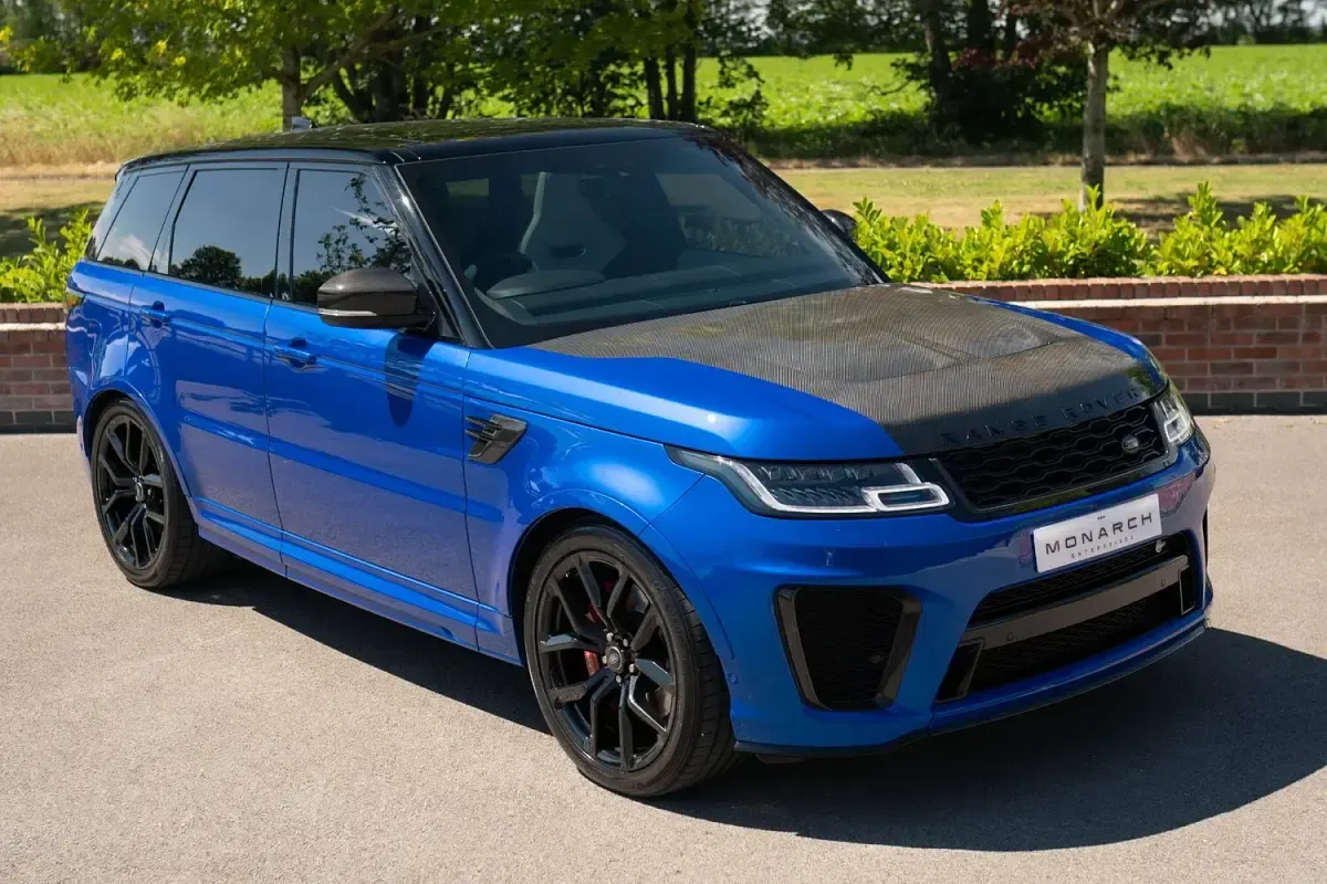 Used Land Rover Range Rover Sport SVR 2021 Blue SUV