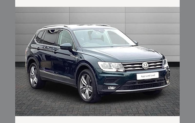 Used VW Tiguan Allspace Match 150 HP (110 kW) 2019 Green SUV