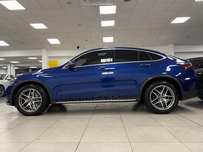 Used Mercedes GLC350 AMG line 2018 Blue Coupe