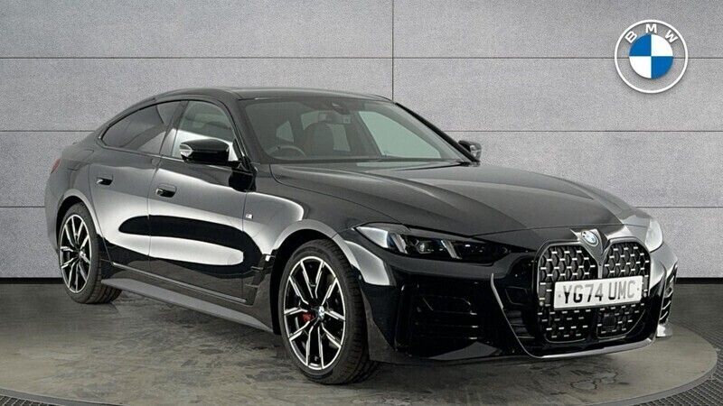 Black Used 2024 BMW 420 Gran Coupé M Sport Coupe | £39,880 (A bit pricey) - Image 1/4