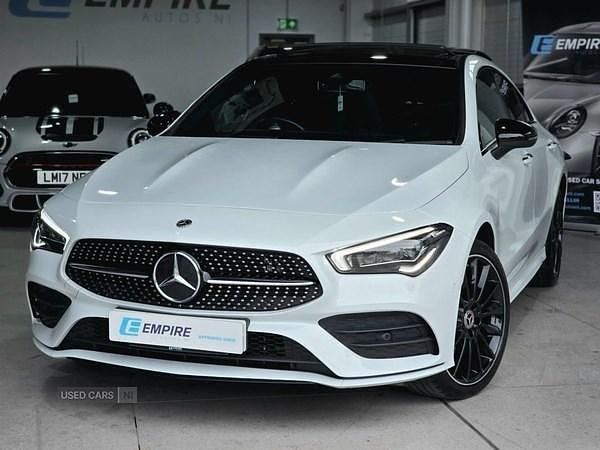 Used Mercedes CLA250e AMG Line Premium Plus 2022 White Sedan