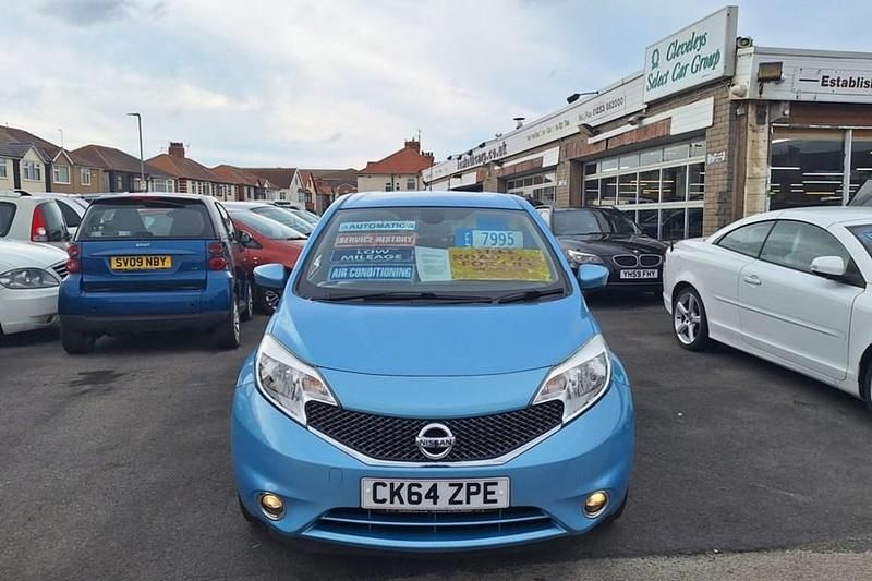 Blue Used 2014 Nissan Note Acenta Premium MPV | £7,195 (Fair price) - Image 1/1