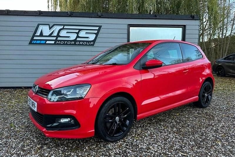 Red Used 2017 VW Polo R-line Hatchback | £7,995 (Good price) - Image 1/1