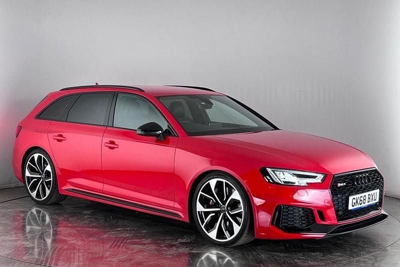Red Used 2018 Audi RS4 Design Estate | £35,750 (Good price) - Image 1/1