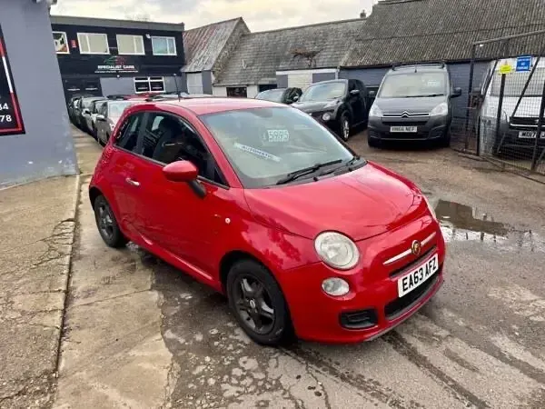 Used Fiat 500 Sport 69 HP (50 kW) 2013 Red Hatchback