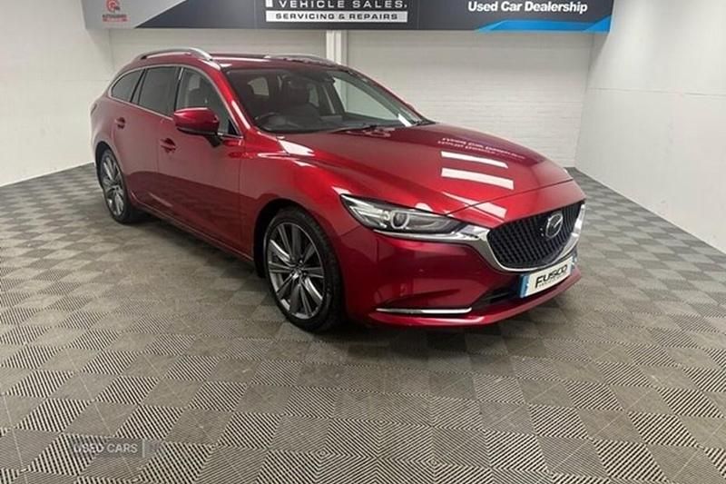 Red Used 2019 Mazda 6 Inclusive Estate | £10,475 (Good price) - Image 1/1