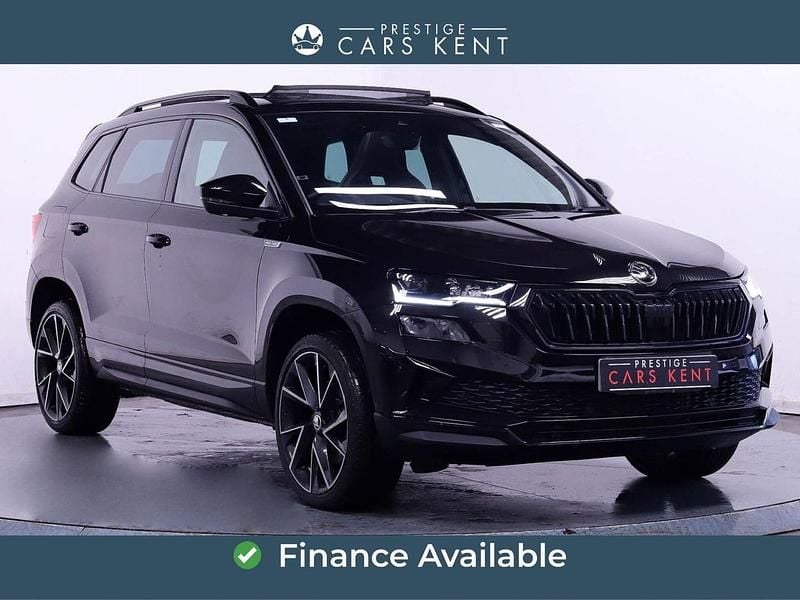 Used Skoda Karoq SportLine 150 HP (110 kW) 2023 Black SUV