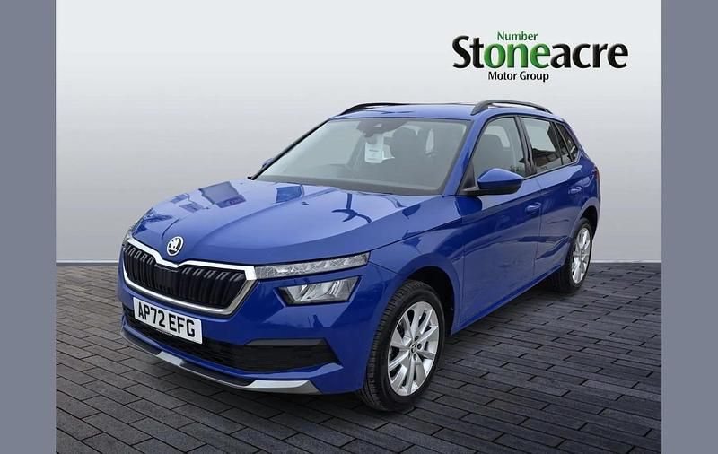 Used Skoda Kamiq SE 115 HP (84 kW) 2022 Blue SUV