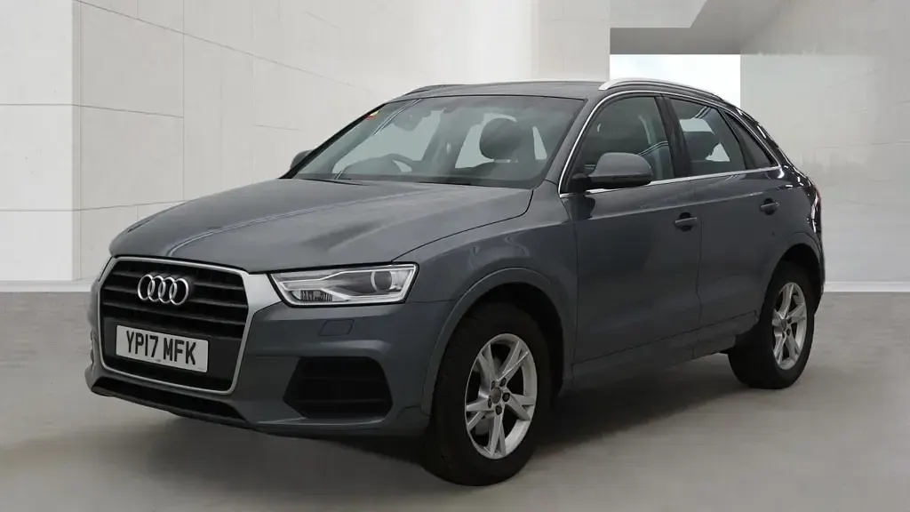 Used Audi Q3 S-line plus 150 HP (110 kW) 2017 Monsoon grey SUV
