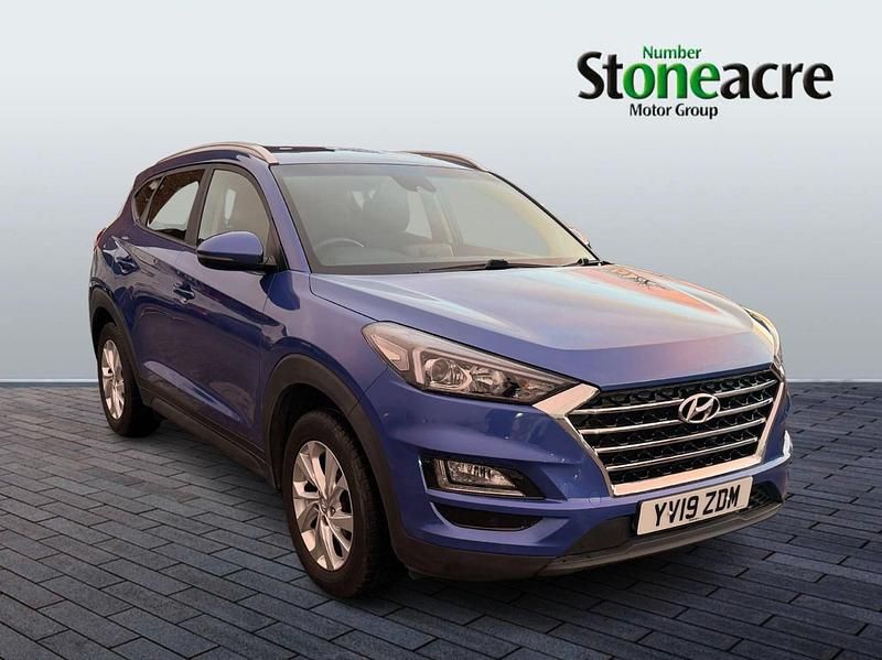 Blue Used 2019 Hyundai Tucson SE SUV | £10,846 (Fair price) - Image 1/2