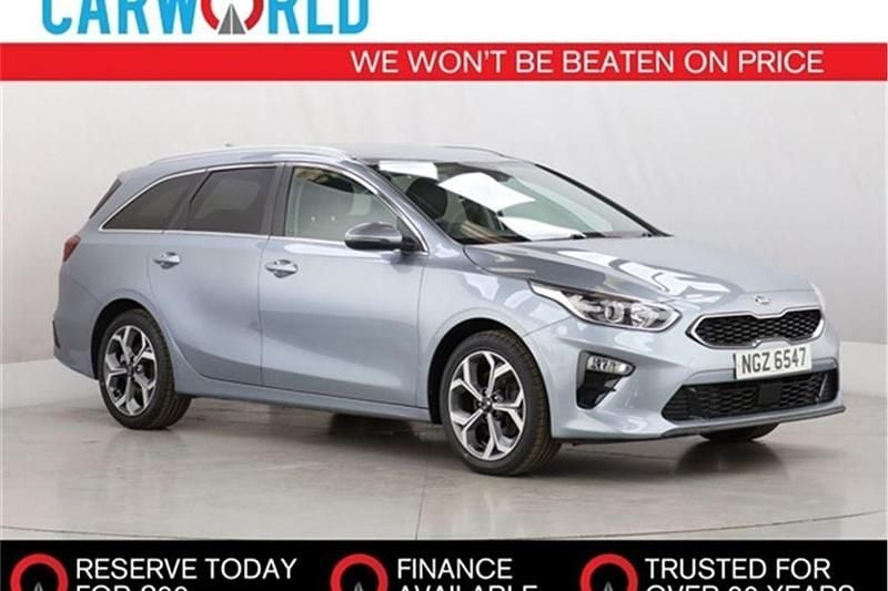 Silver Used 2019 Kia Ceed Sportswagon 3 Estate | £9,980 (Fair price) - Image 1/3