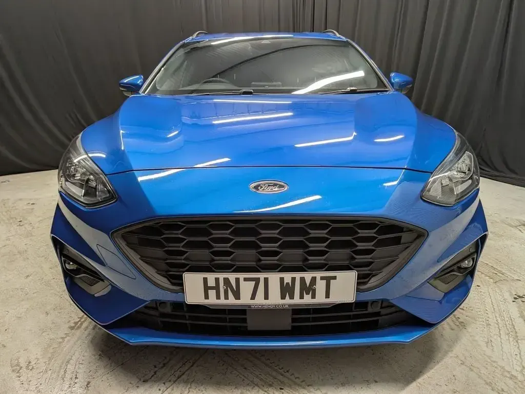 Used Ford Focus ST-Line 155 HP (114 kW) 2021 Blue Estate