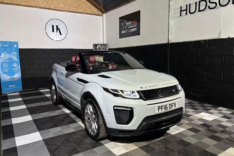Used Land Rover Range Rover evoque HSE Dynamic 180 HP (132 kW) 2016 White Cabriolet