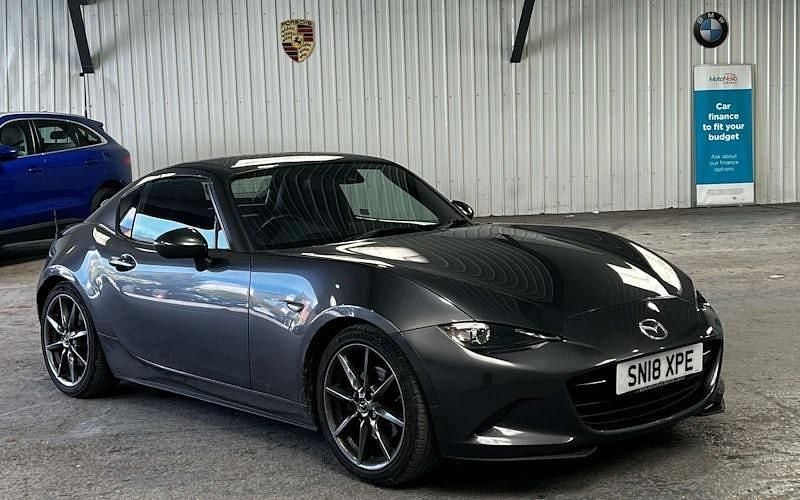 Begagnad Mazda MX5 Inclusive 160 HK (117 kW) 2018 Grå Cab