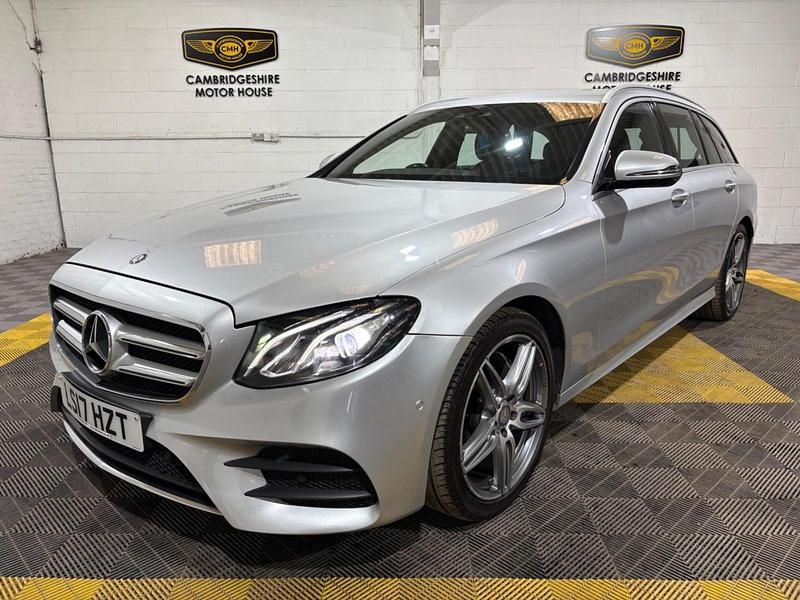 Used Mercedes E220 AMG line 2017 Silver Estate