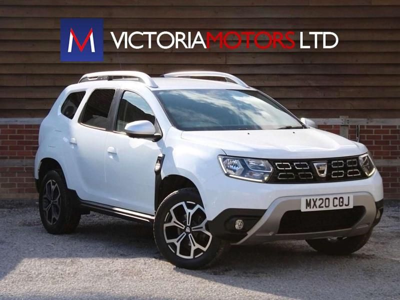 White Used 2020 Dacia Duster Prestige SUV | £13,495 (A bit pricey) - Image 1/4
