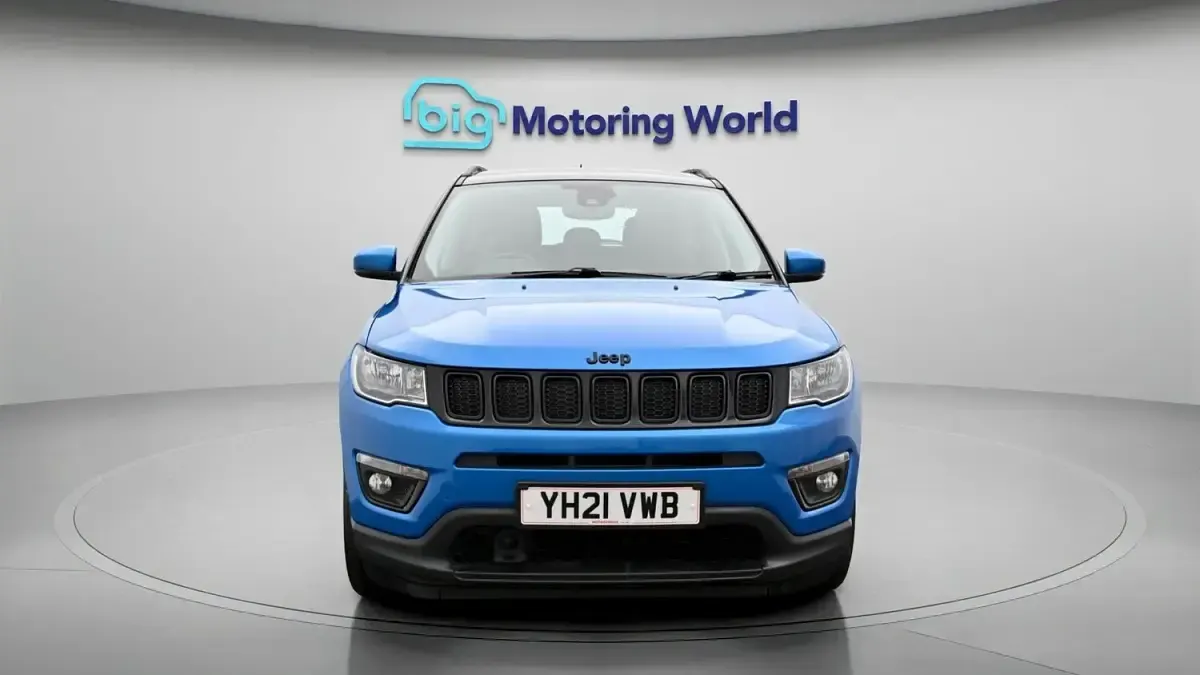 Used Jeep Compass Night Eagle 138 HP (101 kW) 2021 Blue/black SUV