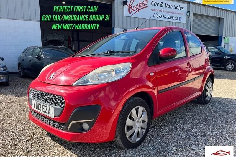 Purple Used 2012 Peugeot 107 Allure Hatchback | £2,995 (Fair price) - Image 1/1