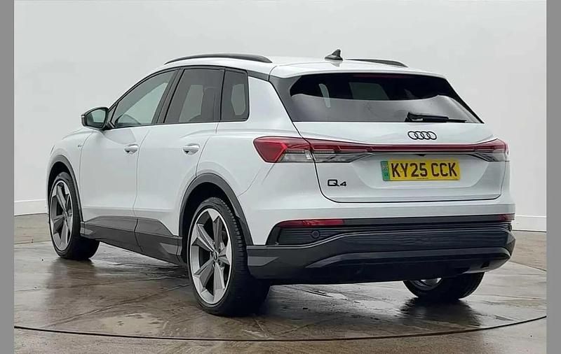 Used Audi Q4 e-tron Black Edition 210 kW (286 HP) 2025 White SUV